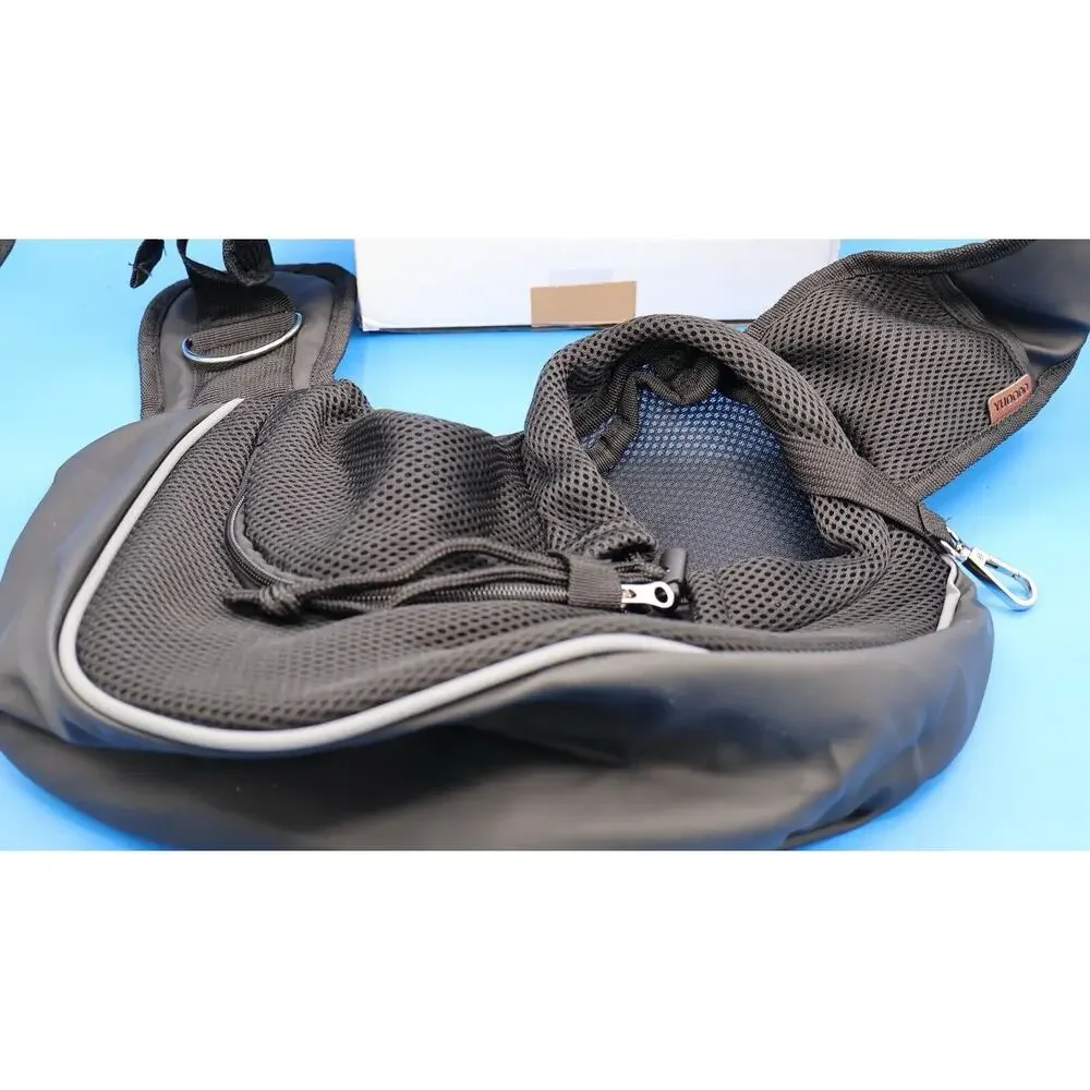 YUDODO Pet Dog/Cat Sling Carrier Breathable Mesh Travel Sling Bag Size Small
